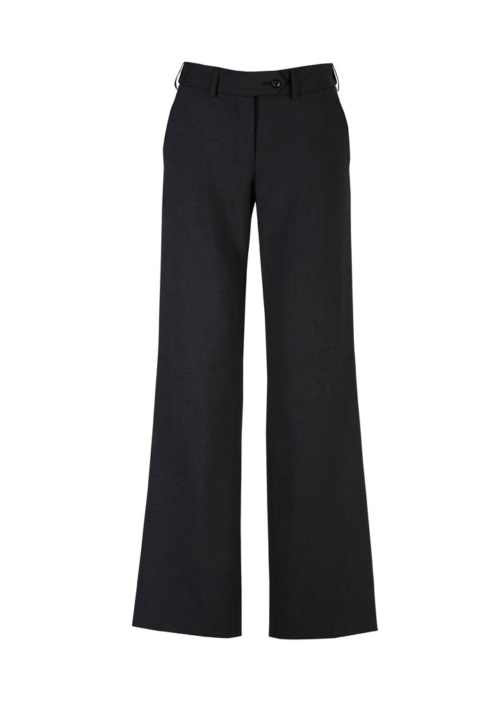 Womens Mid Rise Adjustable Waist Pant