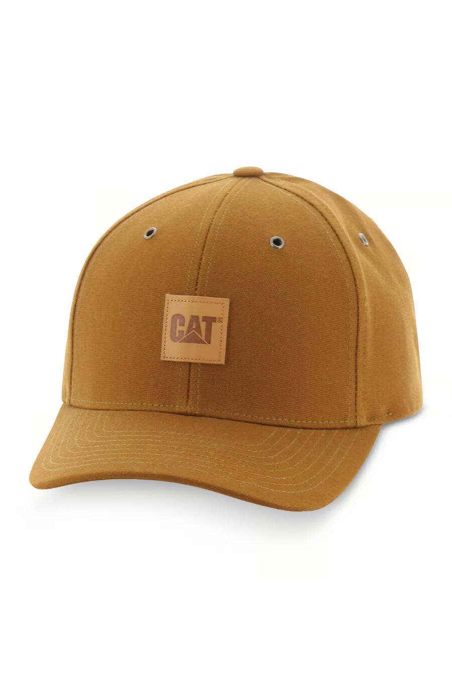 CAT Leather Patch Caps