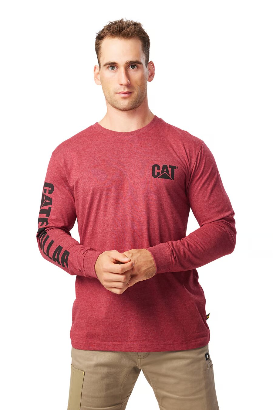 CAT Trademark L/S Banner Tees