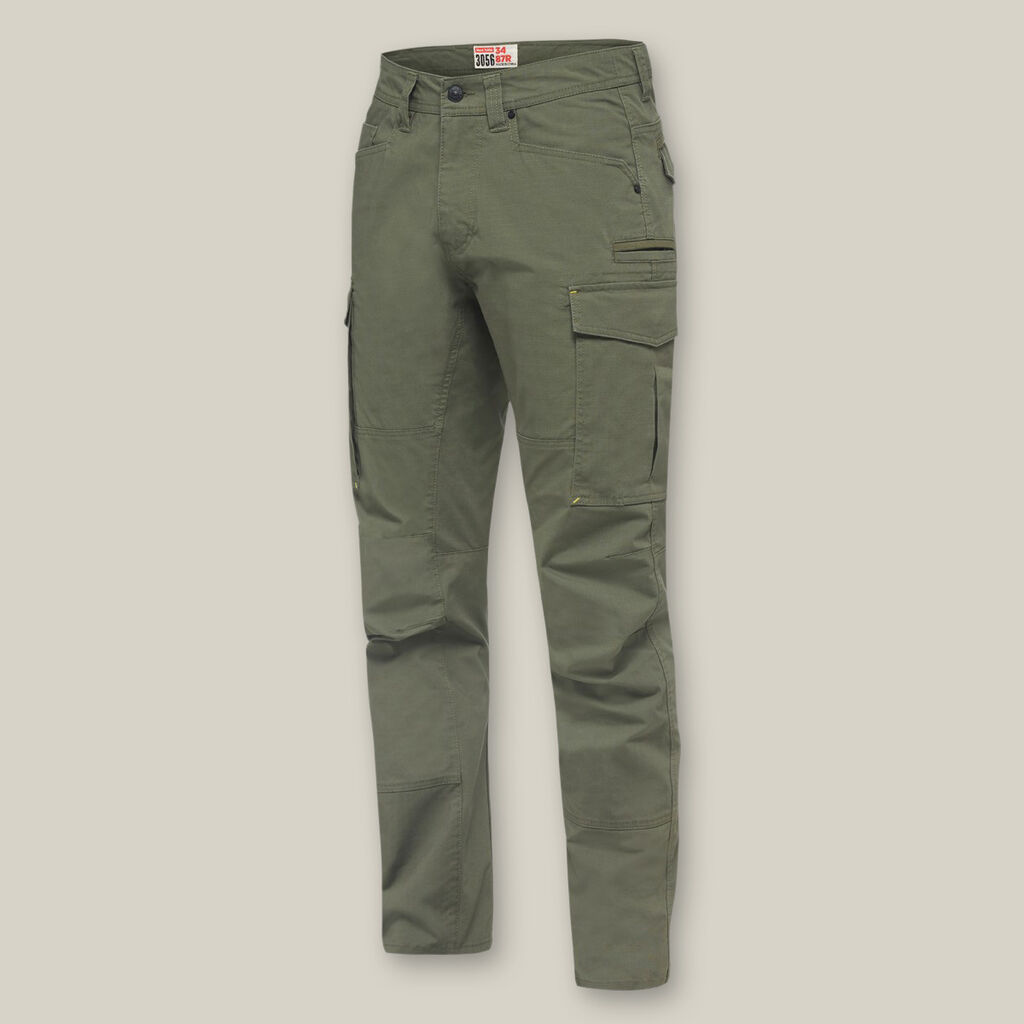 Hard Yakka Ripstop Slim Fit Cotton Cargo Pants