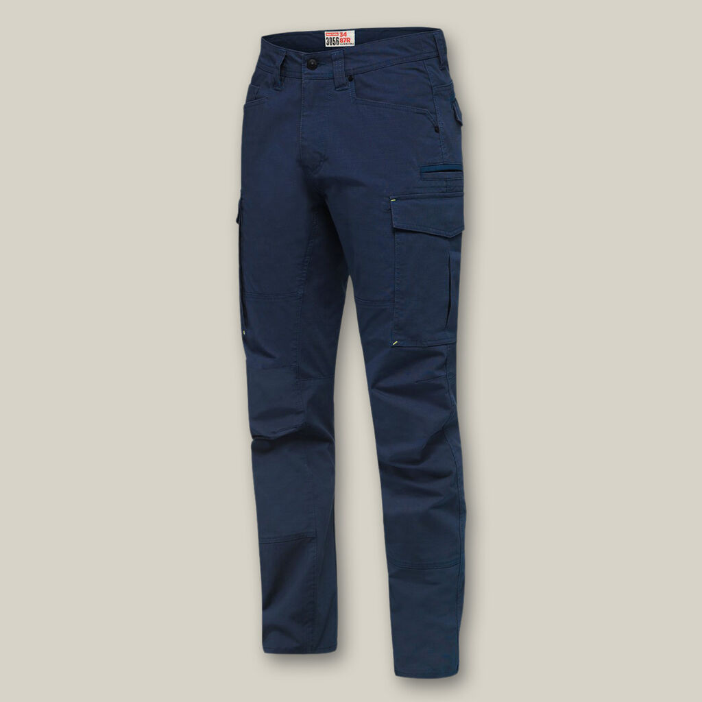 Hard Yakka Ripstop Slim Fit Cotton Cargo Pants