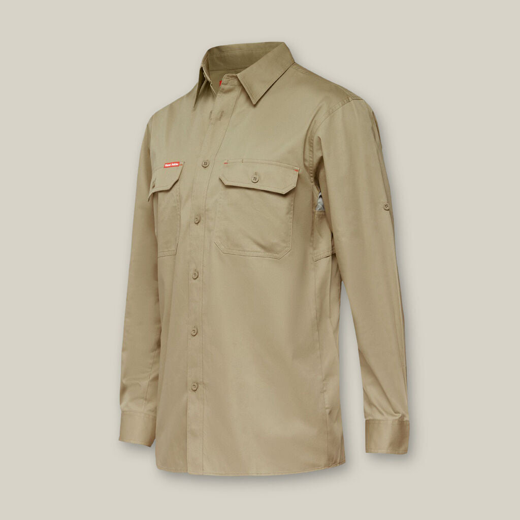 Hard Yakka Core L/S Lightweight Vented Cotton Shirts