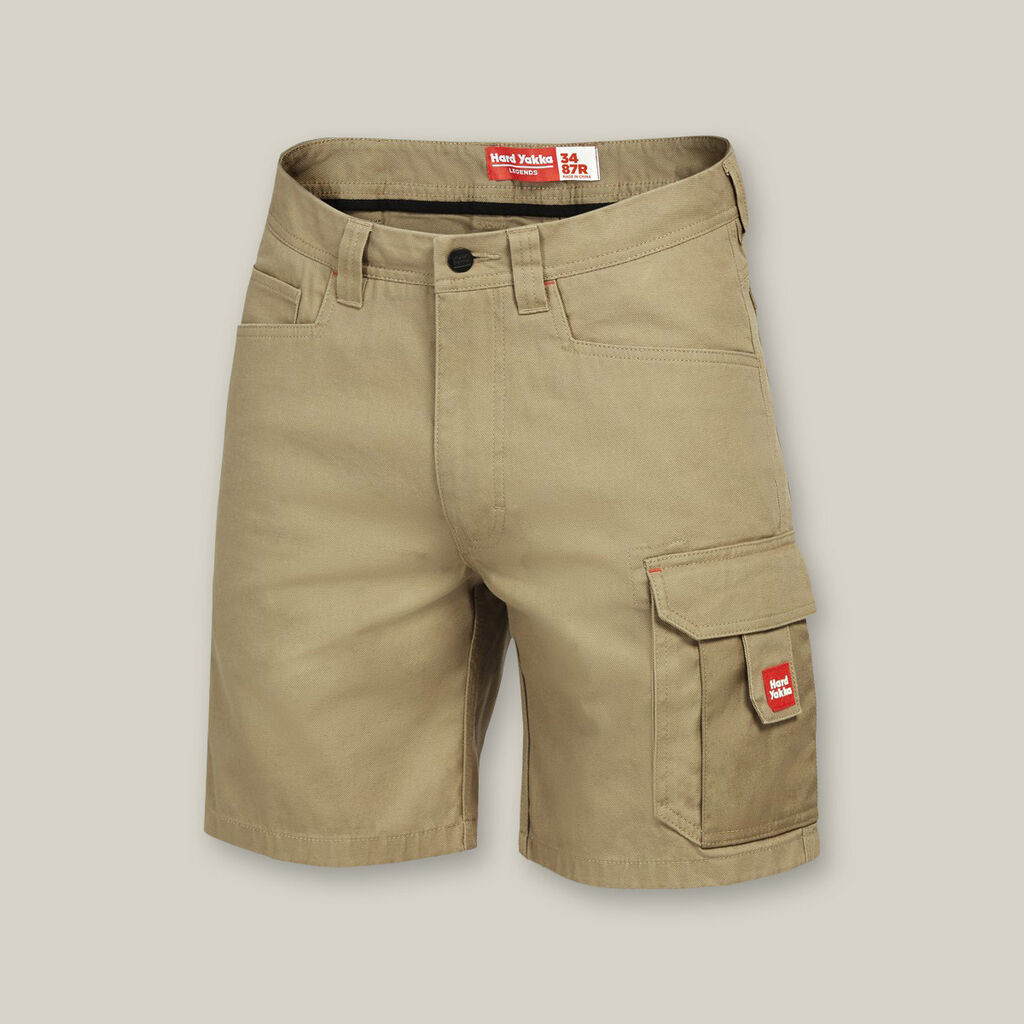 Hard Yakka Legends Relaxed Fit Work Cargo Shorts