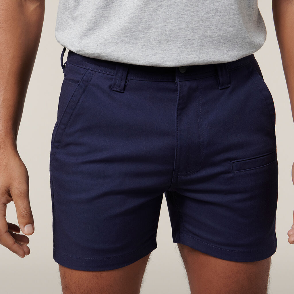 Hard Yakka Slim Fit Stretch Canvas Shorts