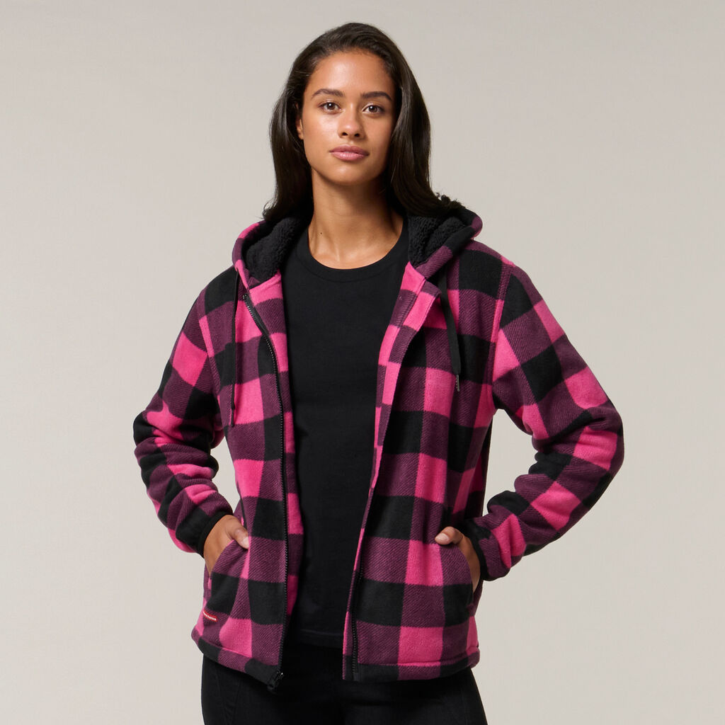 Hard Yakka Womens Check Zoodies