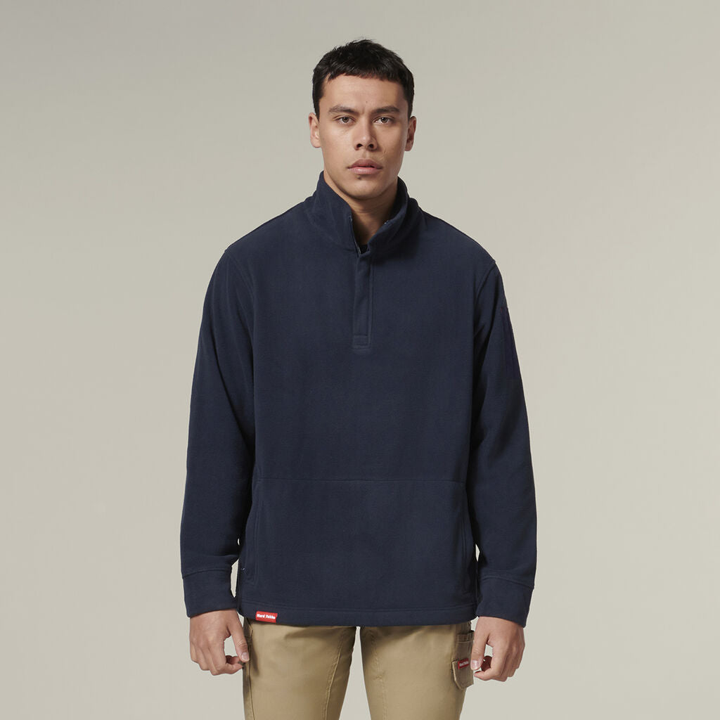 Hard Yakka 1/4 Zip Fleece Workwear Jumpers