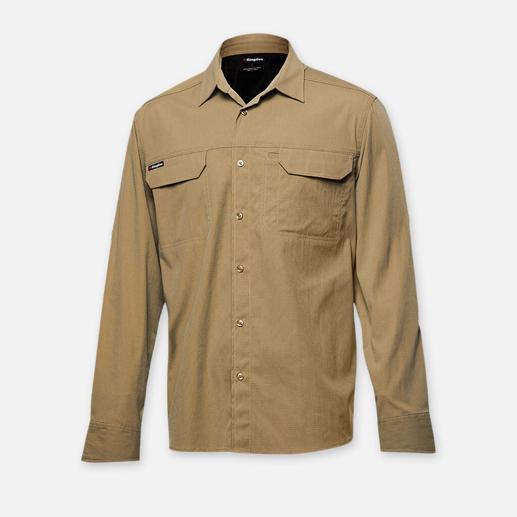 KingGee Drycool Stretch L/S Work Shirts