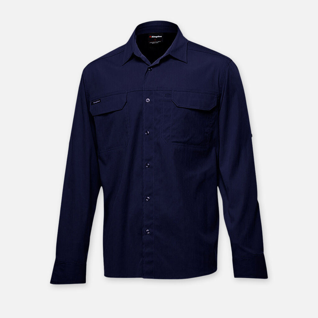 KingGee Drycool Stretch L/S Work Shirts