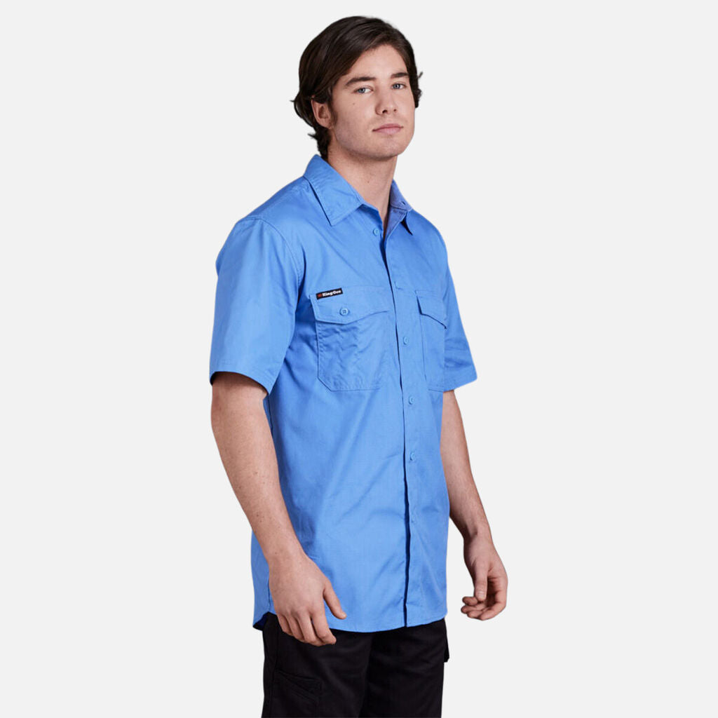 KingGee Workcool 2 Lightweight Ripstop S/S Work Shirts