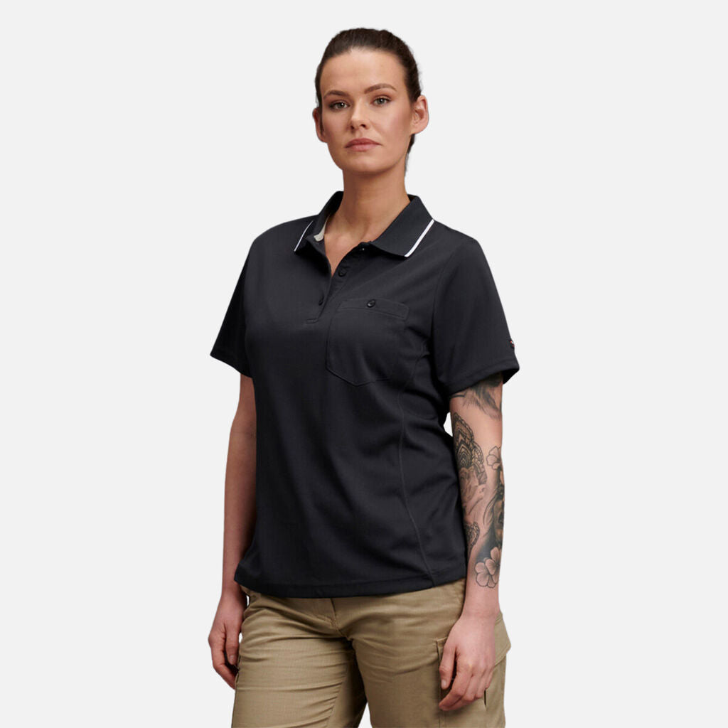 KingGee Women's Workcool Hyperfreeze S/S Polo Shirts