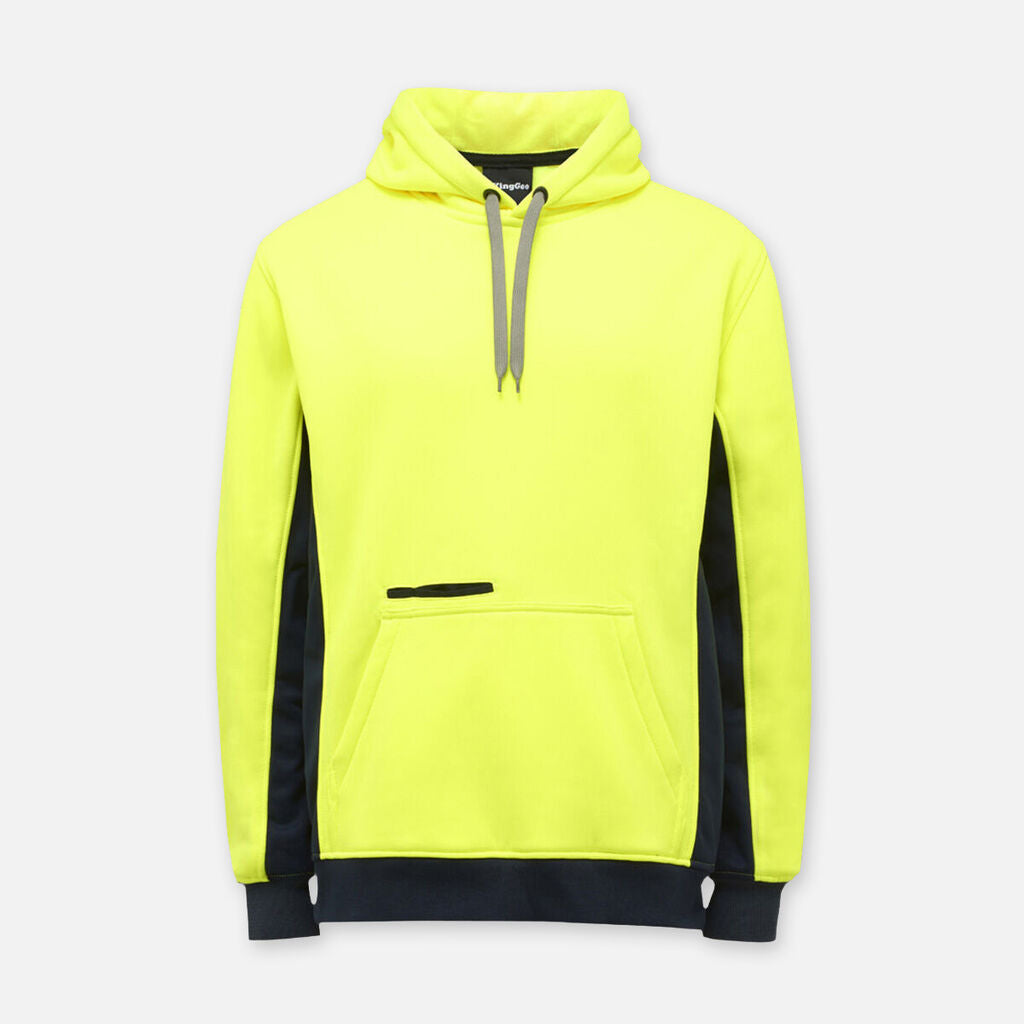 KingGee Hi-Vis Fleece Pullover Hoodies