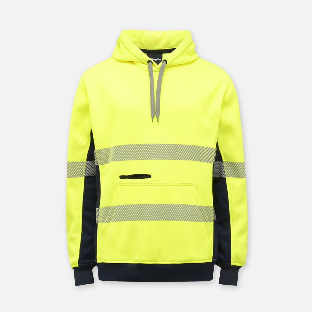 KingGee Hi-Vis Reflective Pullover Hoodies