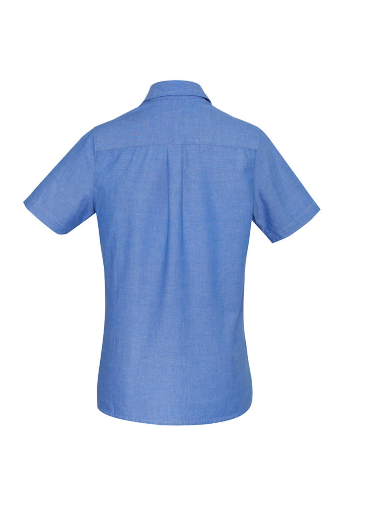 Wrinkle Free Chambray Womens S/S Shirt