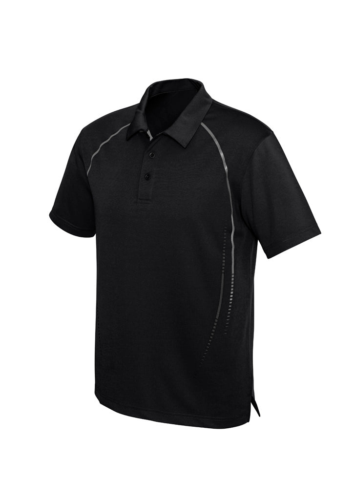 Image of a man in a Poleo Antibacterial Treated Men's Polo, ideal for sports activities.