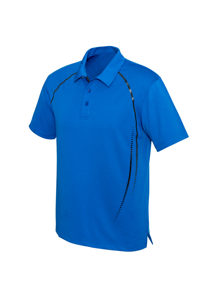 Image of a man in a Poleo Antibacterial Treated Men's Polo, ideal for sports activities.