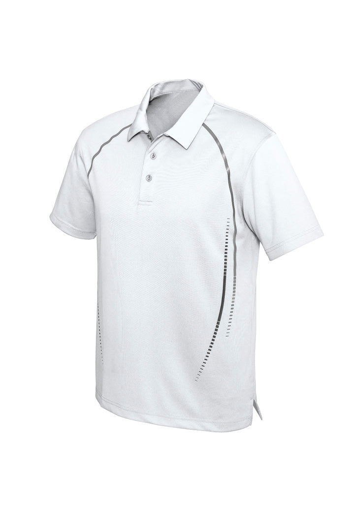 Image of a man in a Poleo Antibacterial Treated Men's Polo, ideal for sports activities.