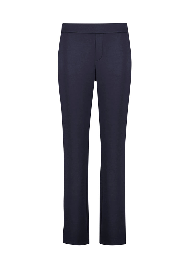 Womens Scuba Mid-Rise Tapered Pant