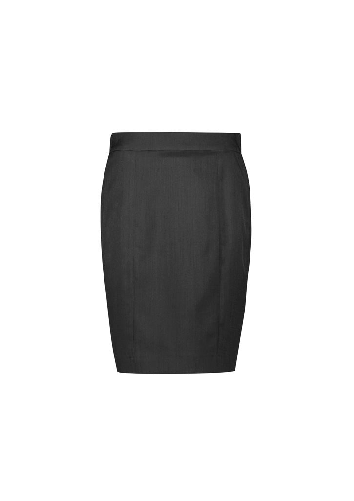 Womens Mid-Waist Pencil Skirt