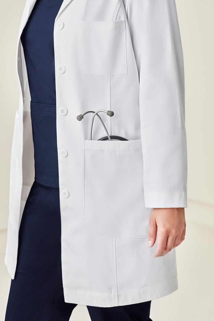 Hope Womens Long Line Lab Coat