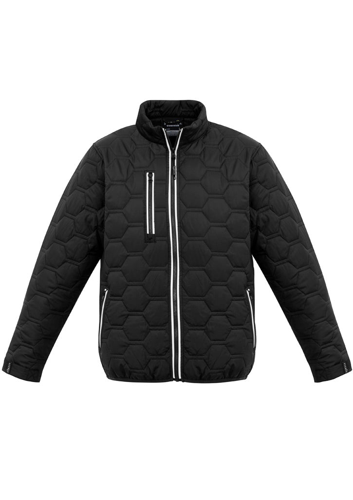 Unisex Hexagonal Puffer Jackets