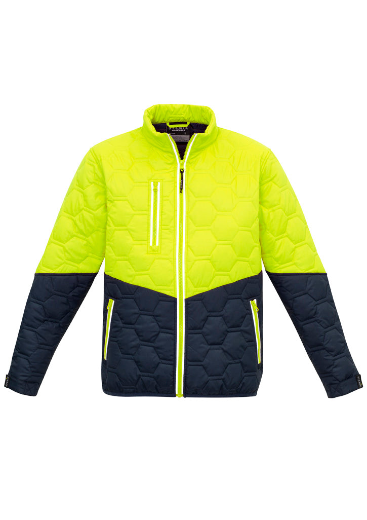 Unisex Hexagonal Puffer Jackets