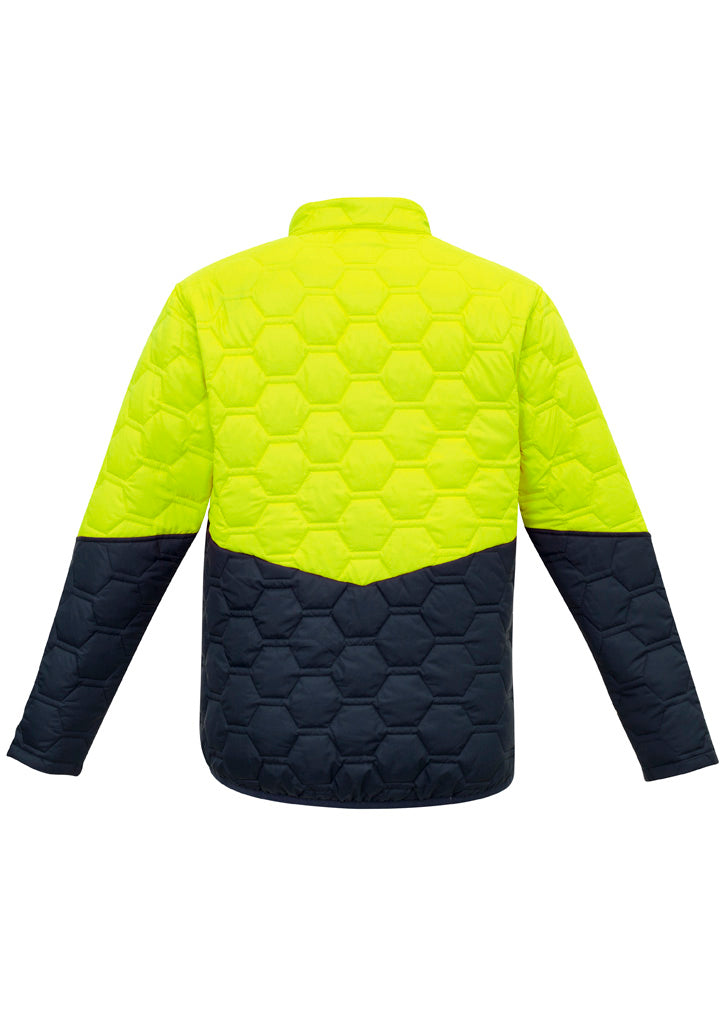 Unisex Hexagonal Puffer Jackets