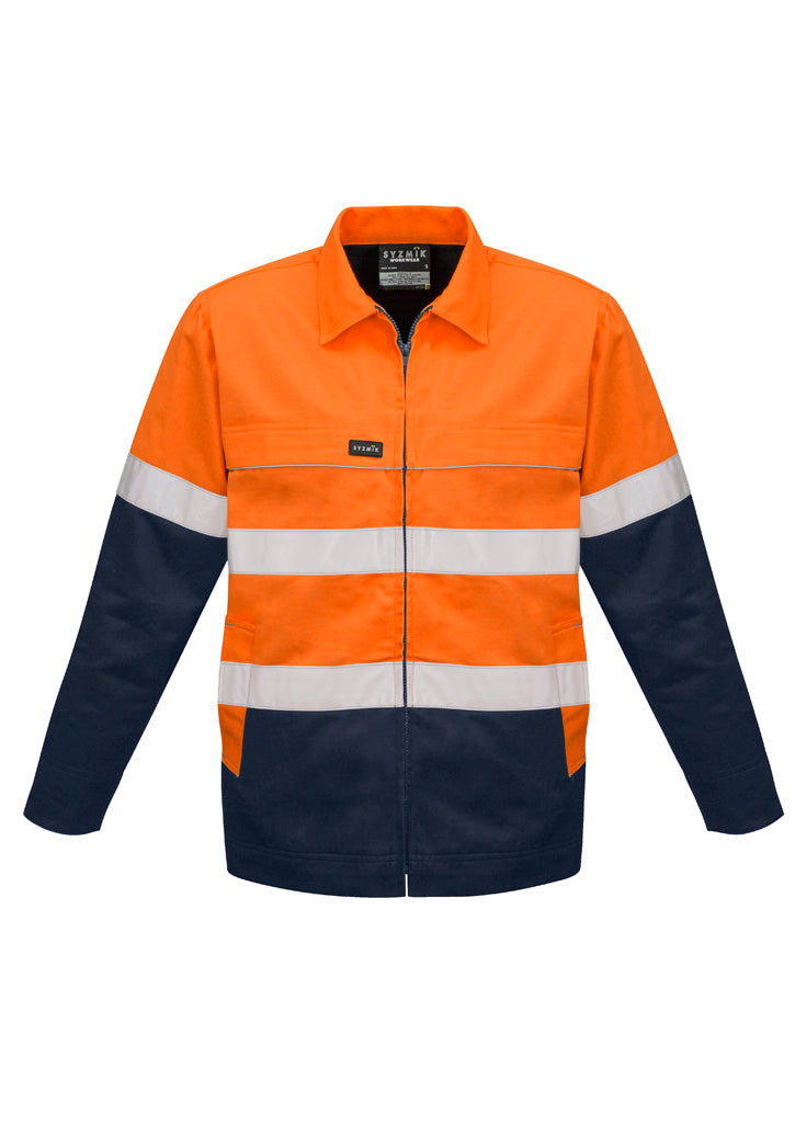 Mens Hi Vis Cotton Drill Jackets