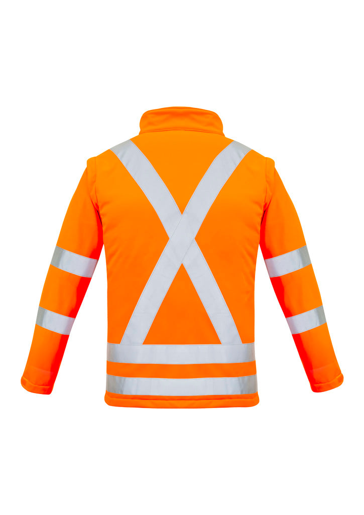 Womens Hi Vis NSW Rail X Back 2 in 1 Softshell Jacket