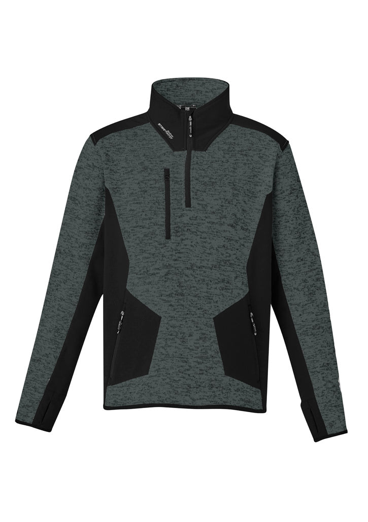 Unisex Streetworx Reinforced Knit 1/4 Zip Pullover