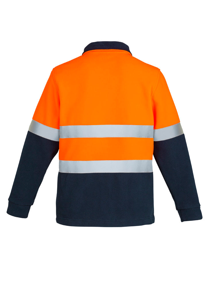 Mens Hi Vis Polar Fleece Pullover - Hoop Taped