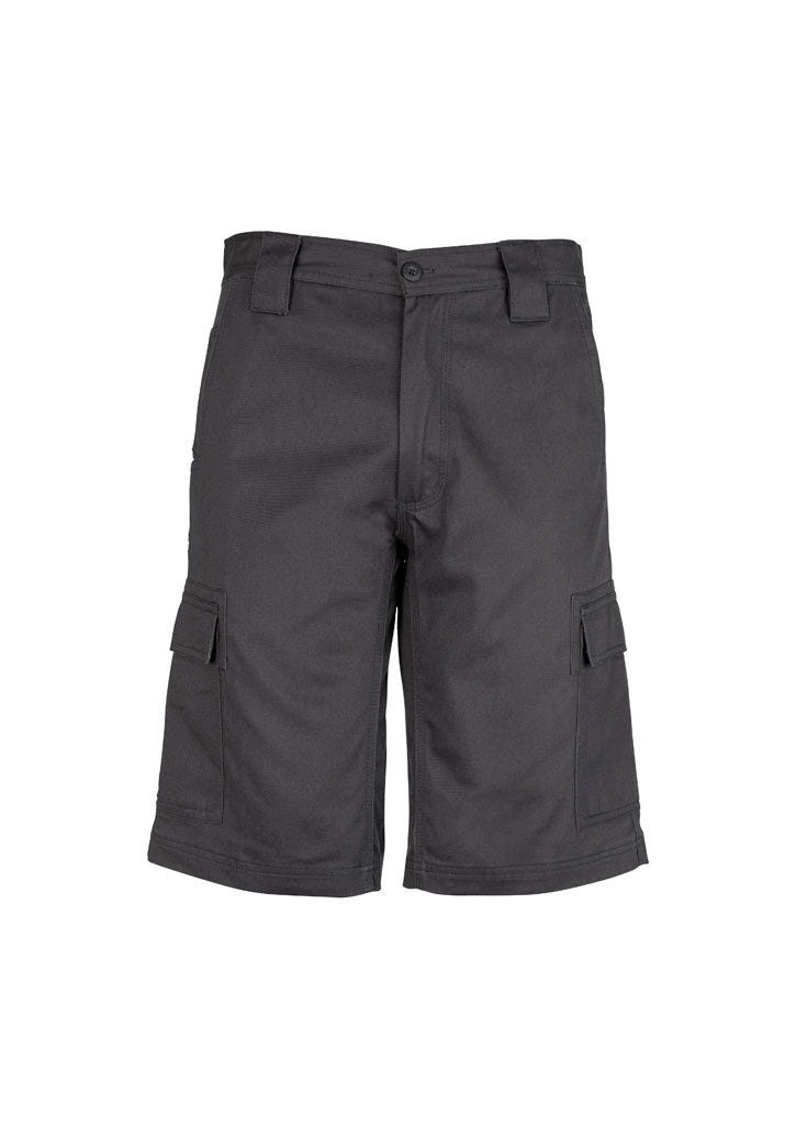 Mens Midweight Drill Cargo Shorts