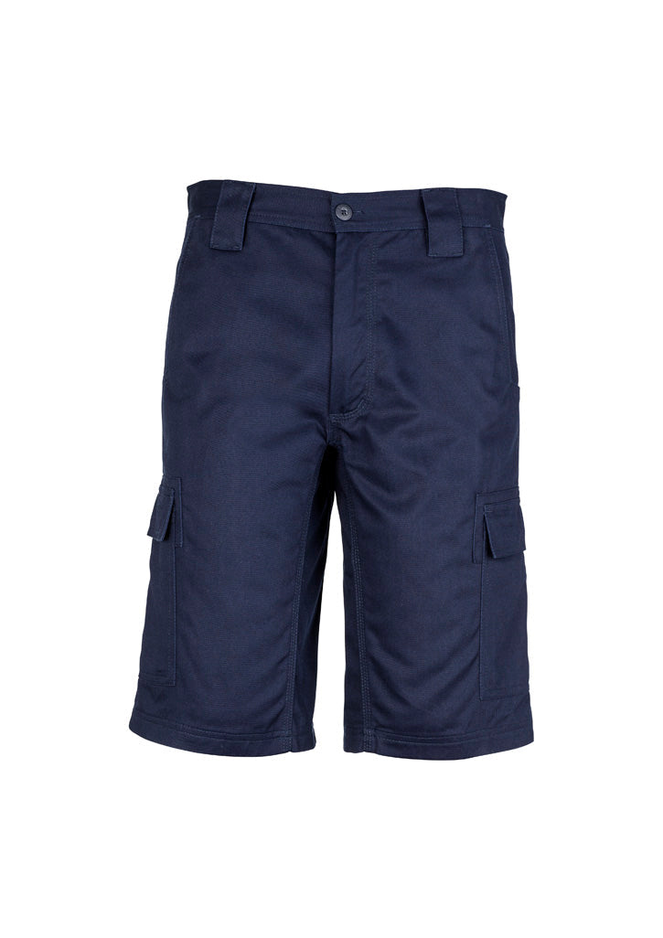 Mens Midweight Drill Cargo Shorts
