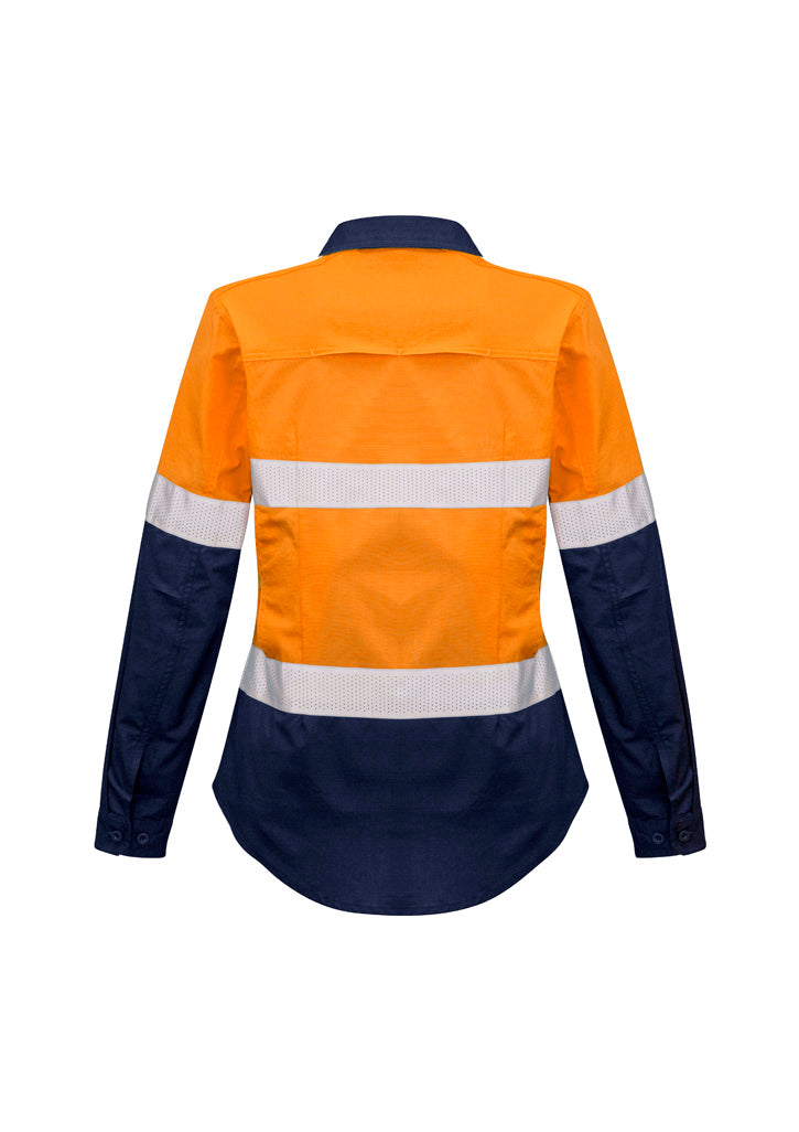 Womens Rugged Cooling Hi Vis Taped L/S Shirt