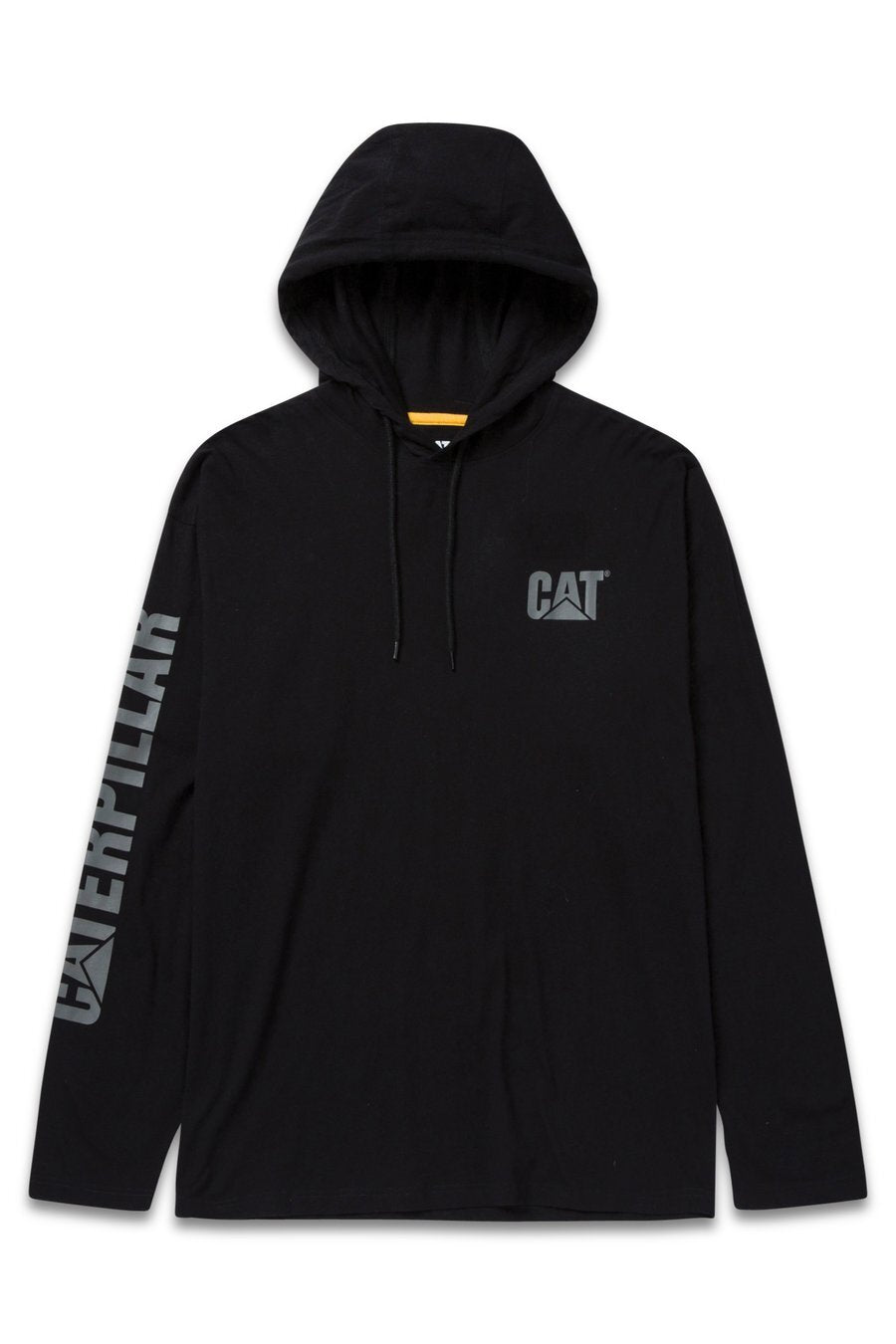 CAT Upf Hooded Banner L/S Tees