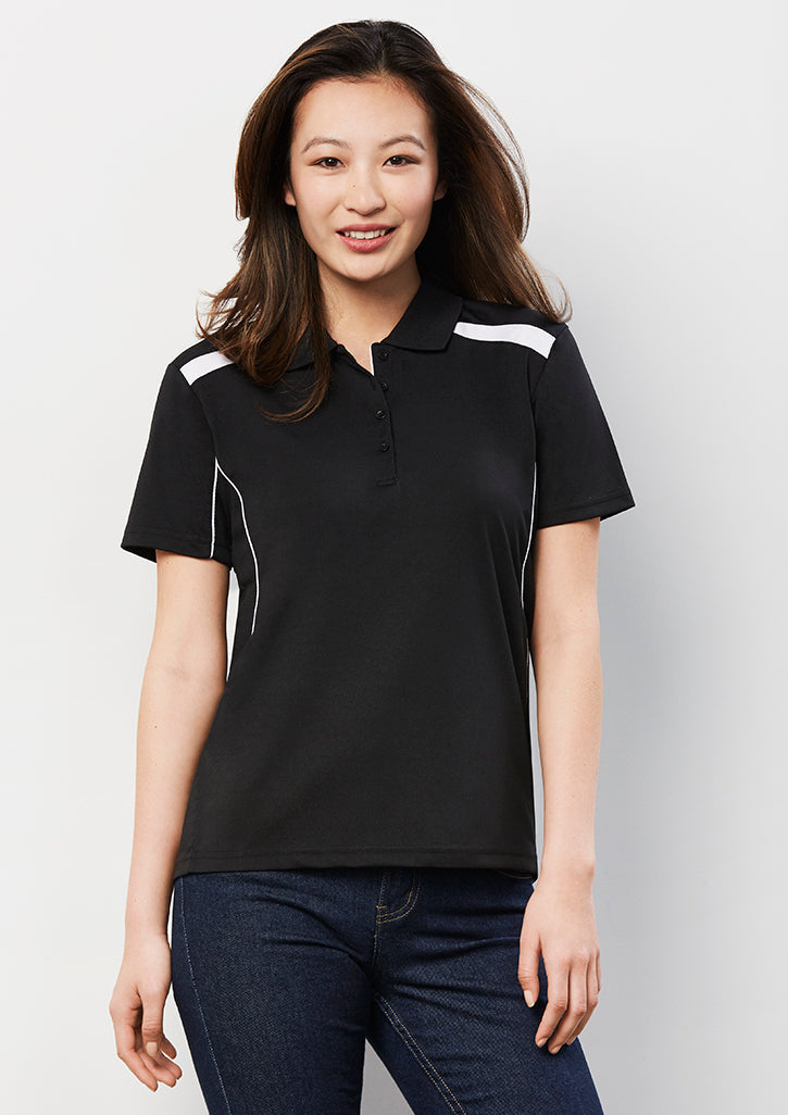 Statement Stretchable S/S Womens Polos