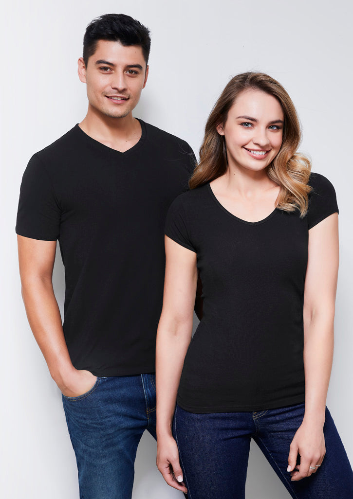 Zonar Fine Edged V-Neck Mens Tees