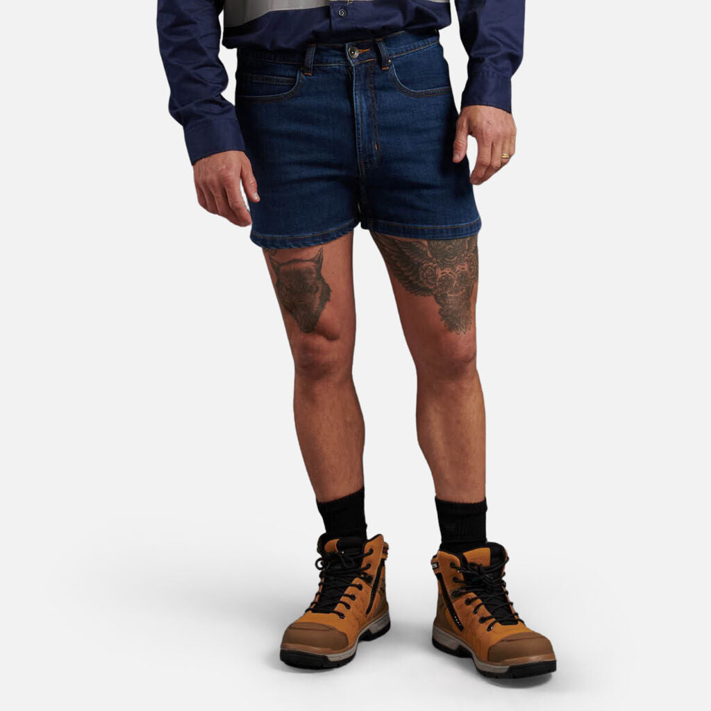 King Gee Stretch Denim Work Shorts