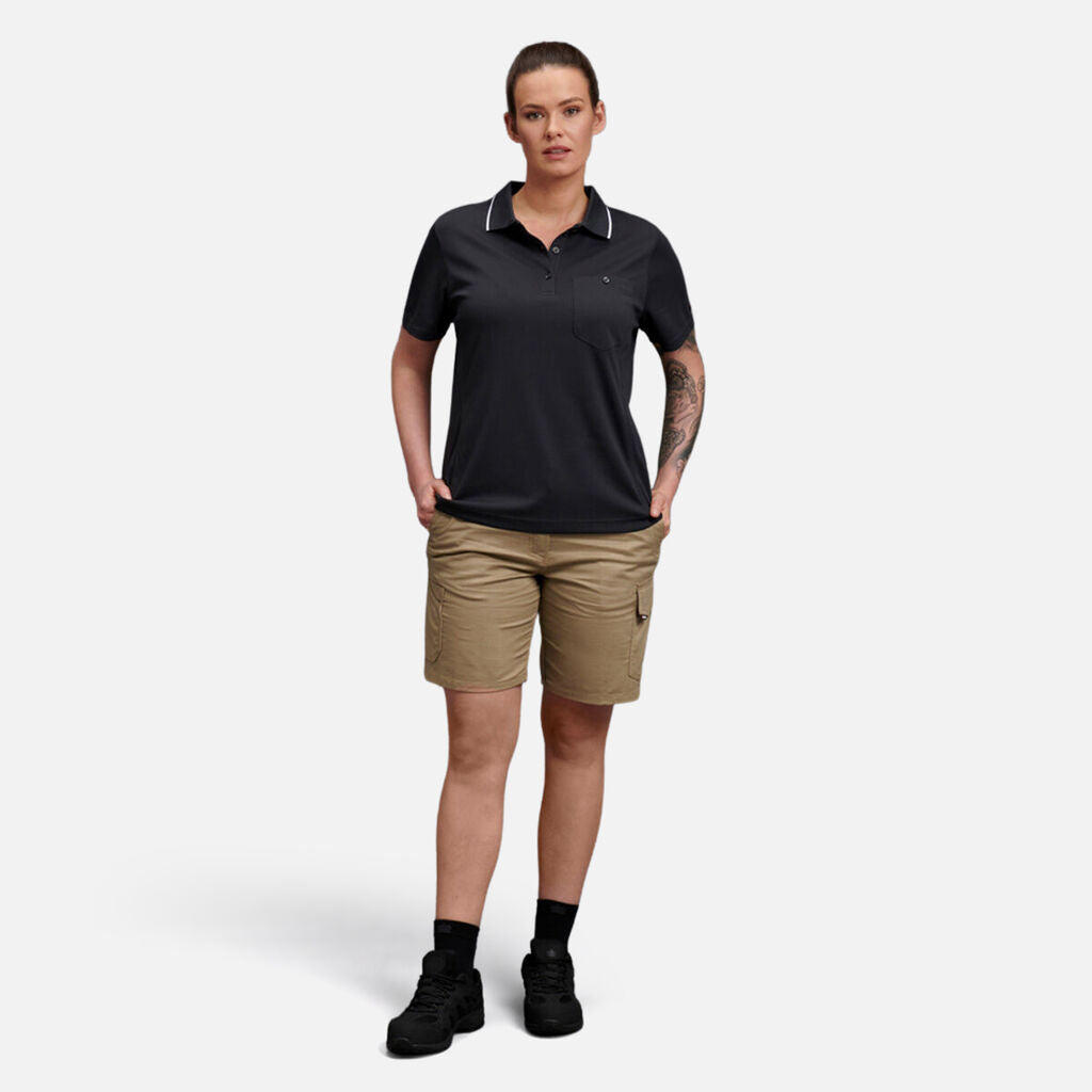 KingGee Women's Workcool Hyperfreeze S/S Polo Shirts