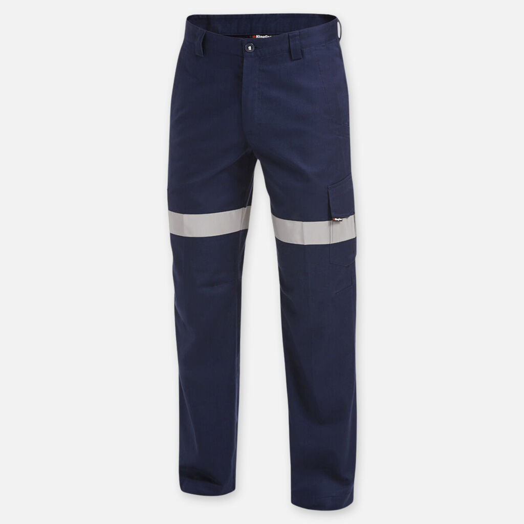 KingGee Workcool 2 Reflective Cotton Drill Cargo Work Pants