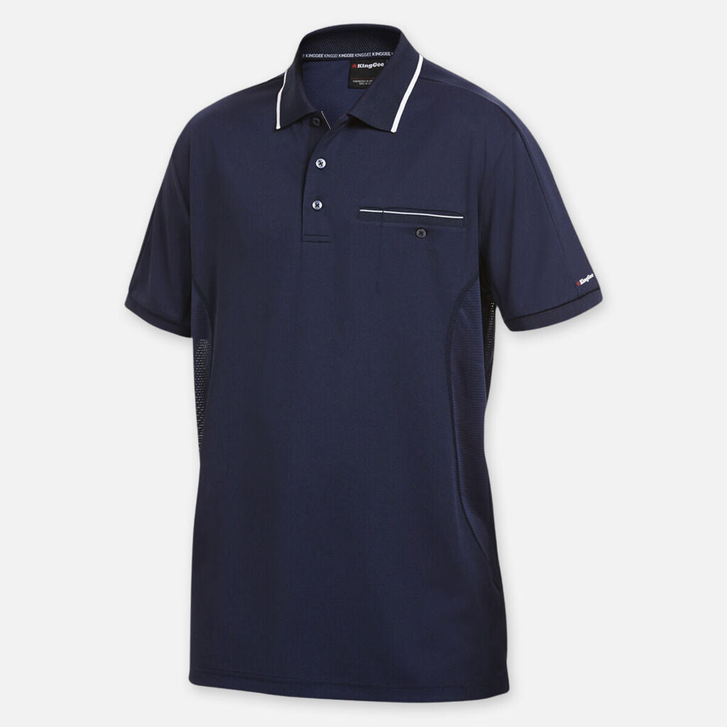 KingGee Workcool S/S Polo Shirts