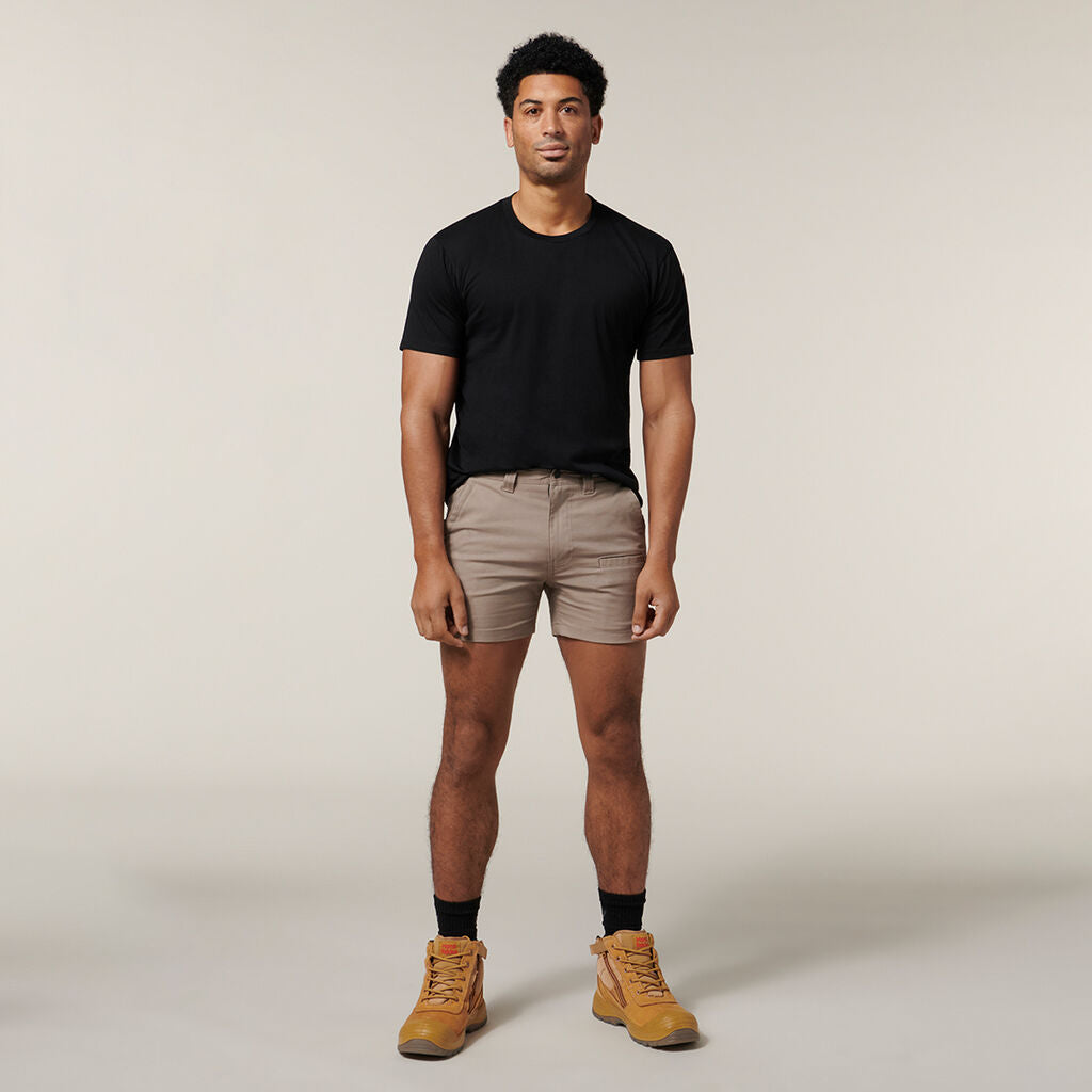 Hard Yakka Slim Fit Stretch Canvas Shorts