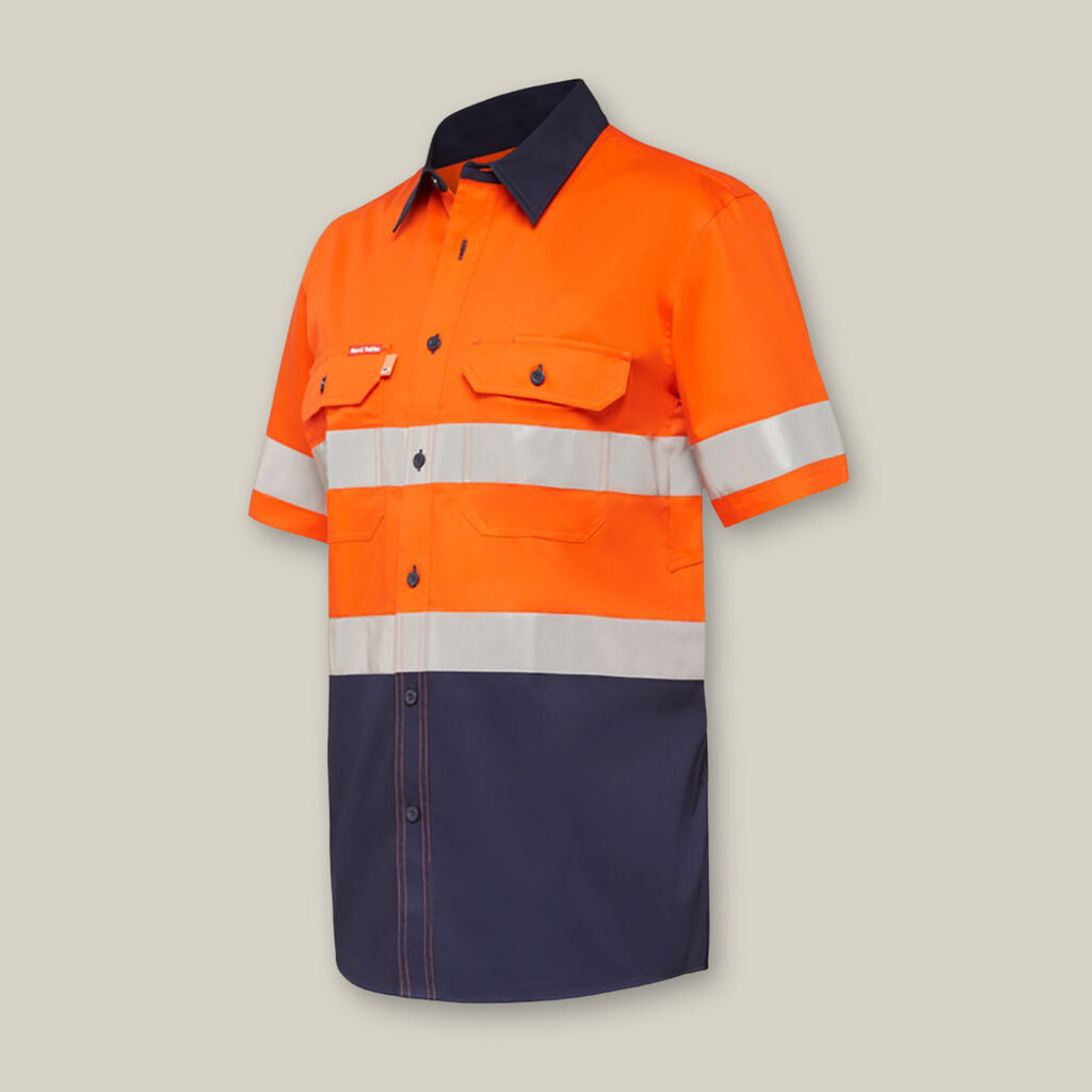 Hard Yakka Koolgear Hi-Vis 2 Tone Taped Vented S/S Shirts