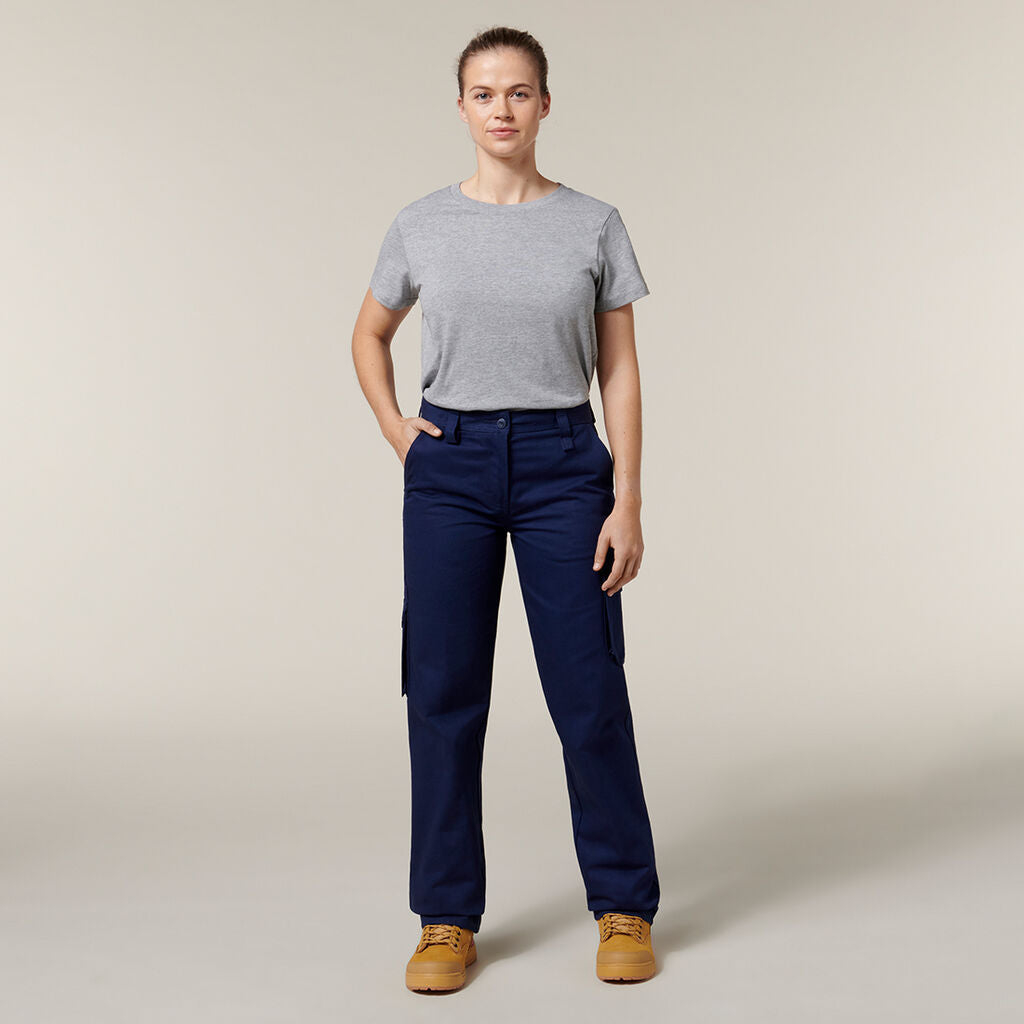 Hard Yakka Women's Cotton Drill Cargo Pants