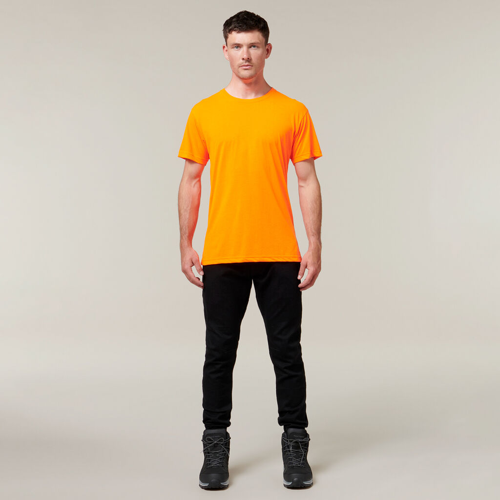 Hard Yakka Short Sleeve Neon Tees